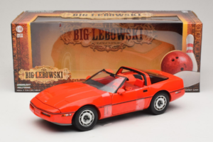 Chevrolet Corvette C4 Larry Sellers Big Lebowski Movie Car GreenLight 1:18 13533 Metalas - nuotrauka 6 iš 6