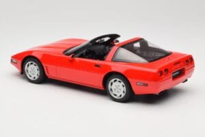 Chevrolet Corvette C4 Torch Red GT Spirit 1:18 GT537 Derva - nuotrauka 5 iš 6