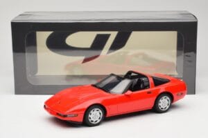 Chevrolet Corvette C4 Torch Red GT Spirit 1:18 GT537 Derva - nuotrauka 6 iš 6
