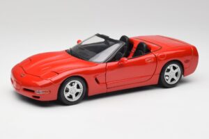 Chevrolet Corvette C5 Kabrioletas Torch Raudonas Maisto 1:18 50318 Metalas