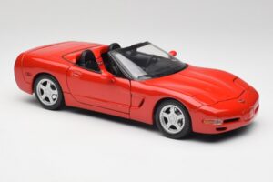 Chevrolet Corvette C5 Kabrioletas Torch Raudonas Maisto 1:18 50318 Metalas - nuotrauka 6 iš 8