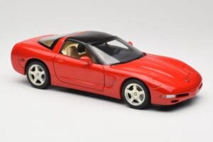 Chevrolet Corvette C5 Targa Raudonas UT Models 1:18 21001 Metalas - nuotrauka 6 iš 8