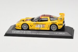 Chevrolet Corvette C5-R #3 R. Fellows / J. O'Connell / O. Gavin ALMS Petit Le Mans 2002 Minichamps 1:43 400021493 Metalas
