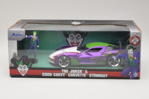 Chevrolet Corvette C6 Stingray The Joker With Figure Jada 1:24 253255020 Metalas