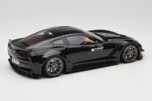 Chevrolet Corvette C7 Prior Design Juodas GT Spirit 1:18 GT249 Derva - nuotrauka 2 iš 6