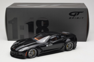 Chevrolet Corvette C7 Prior Design Juodas GT Spirit 1:18 GT249 Derva - nuotrauka 6 iš 6