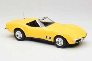 Chevrolet Corvette C3 Kabrioletas Daytona Yellow Norev 1:18 189039 Metalas - nuotrauka 4 iš 6