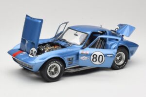 Chevrolet Corvette Grand Sport GT #80 R. Penske Chevrolet Nassau Speed Week 1963 Exoto 1:18 RLG18022 Metalas - nuotrauka 2 iš 8