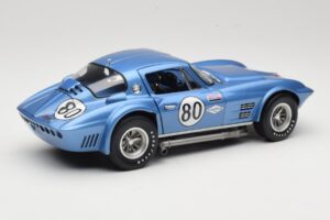 Chevrolet Corvette Grand Sport GT #80 R. Penske Chevrolet Nassau Speed Week 1963 Exoto 1:18 RLG18022 Metalas - nuotrauka 3 iš 8