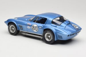 Chevrolet Corvette Grand Sport GT #80 R. Penske Chevrolet Nassau Speed Week 1963 Exoto 1:18 RLG18022 Metalas - nuotrauka 7 iš 8
