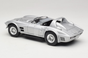 Chevrolet Corvette Grand Sport Sidabrinis Fast & Furious Greenlight 1:18 12842 Metalas - nuotrauka 5 iš 6