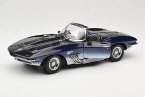 Chevrolet Corvette Mako Shark Tamsiai Mėlynas UT Models 1:18 21061 Metalas - nuotrauka 2 iš 8