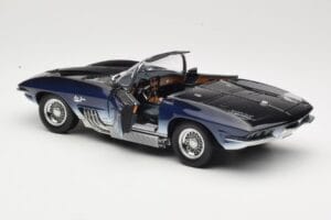 Chevrolet Corvette Mako Shark Tamsiai Mėlynas UT Models 1:18 21061 Metalas - nuotrauka 5 iš 8