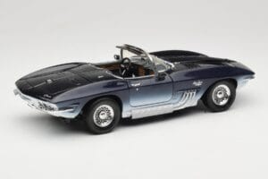 Chevrolet Corvette Mako Shark Motormax 1:18 73102 Metalas - nuotrauka 3 iš 8