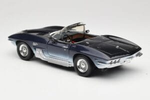 Chevrolet Corvette Mako Shark Motormax 1:18 73102 Metalas - nuotrauka 7 iš 8