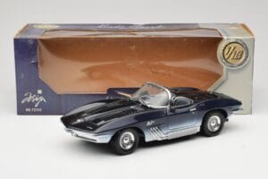 Chevrolet Corvette Mako Shark Motormax 1:18 73102 Metalas - nuotrauka 8 iš 8