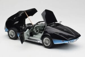 Chevrolet Corvette Manta Ray Mėlynas AUTOart 1:18 71041 Metalas - nuotrauka 5 iš 8