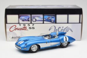 Chevrolet Corvette SS Mėlynas AUTOart 1:18 71051 Metalas - nuotrauka 8 iš 8