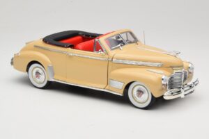 Chevrolet Deluxe Kabrioletas Smėlinis Eagle Collectibles 1:18 3022518 Metalas - nuotrauka 6 iš 8