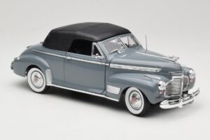 Chevrolet Deluxe Kabrioletas Su Minkštu Stogu Pilkas Eagles Race 1:18 7497276 Metalas - nuotrauka 6 iš 8