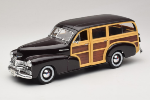 Chevrolet Fleetmaster Woody Juodas Maisto 1:18 56043 Metalas