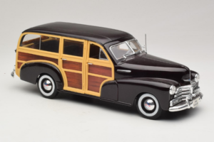 Chevrolet Fleetmaster Woody Juodas Maisto 1:18 56043 Metalas - nuotrauka 6 iš 8