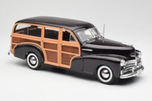 Chevrolet Fleetmaster Woody Rudas Maisto 1:18 36854 Metalas - nuotrauka 6 iš 8