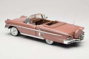 Chevrolet Impala Kabrioletas Rudas Motormax 1:18 73112 Metalas - nuotrauka 7 iš 8
