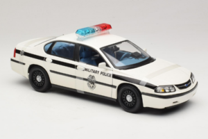 Chevrolet Impala Military Police Maisto 1:18 36611 Metalas - nuotrauka 4 iš 6