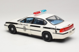 Chevrolet Impala Military Police Maisto 1:18 36611 Metalas - nuotrauka 5 iš 6