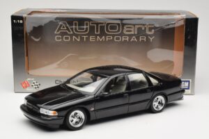 Chevrolet Impala SS Juodas AUTOart 1:18 71091 Metalas - nuotrauka 8 iš 8