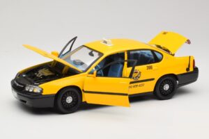 Chevrolet Impala Taksi Maisto 1:18 36617 Metalas - nuotrauka 2 iš 8