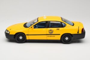 Chevrolet Impala Taksi Maisto 1:18 36617 Metalas - nuotrauka 4 iš 8