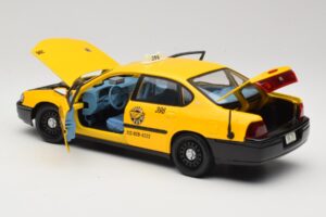Chevrolet Impala Taksi Maisto 1:18 36617 Metalas - nuotrauka 5 iš 8