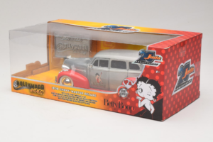 Chevrolet Master Deluxe Dark Silver Metallic Red Jada 1:24 253745012 Metalas - nuotrauka 3 iš 3