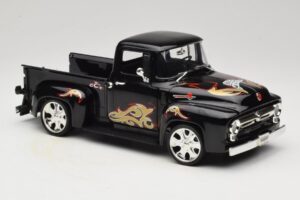 Chevrolet Old School Cody Project Truck & Chopper Set Joyride 1:18 33911 Metalas - nuotrauka 6 iš 8