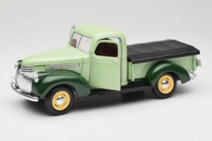 Chevrolet Pickup Žalias Solido 1:18 8063 Metalas - nuotrauka 2 iš 8