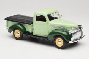 Chevrolet Pickup Žalias Solido 1:18 8063 Metalas - nuotrauka 6 iš 8