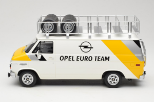 Opel Manta 400 Group B Rally Tour de Corse 1984 Su Chevrolet G30 Aptarnavimo Furgonu Otto 1:18 OT491 Derva - nuotrauka 6 iš 13
