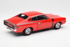 Chrysler Charger E49 Raudonas AUTOart 1:18 71505 Metalas - nuotrauka 3 iš 8