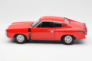 Chrysler Charger E49 Raudonas AUTOart 1:18 71505 Metalas - nuotrauka 4 iš 8