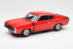 Chrysler Charger E49 Raudonas AUTOart 1:18 71505 Metalas