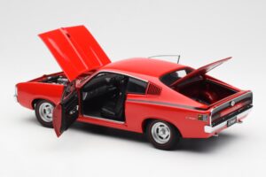 Chrysler Charger E49 Raudonas AUTOart 1:18 71505 Metalas - nuotrauka 5 iš 8