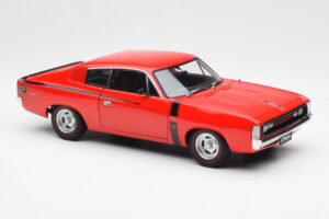 Chrysler Charger E49 Raudonas AUTOart 1:18 71505 Metalas - nuotrauka 6 iš 8