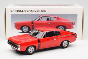Chrysler Charger E49 Raudonas AUTOart 1:18 71505 Metalas - nuotrauka 8 iš 8