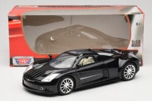 Chrysler ME Four-Twelve Concept Juodas Motormax 1:18 73138 Metalas - nuotrauka 8 iš 8