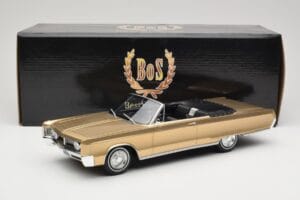 Chrysler Newport Kabrioletas Gold Metallic BoS Models 1:18 BOS273 Derva - nuotrauka 6 iš 6