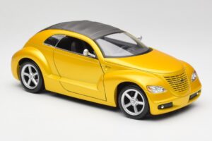 Chrysler Pronto Cruizer Auksinis Maisto 1:18 37800 Metalas - nuotrauka 6 iš 8