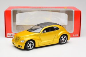 Chrysler Pronto Cruizer Auksinis Maisto 1:18 37800 Metalas - nuotrauka 8 iš 8