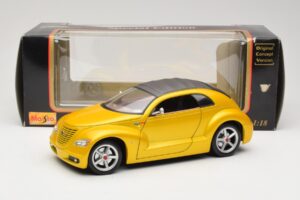 Chrysler Pronto Cruizer Auksinis Maisto 1:18 50338 Metalas - nuotrauka 8 iš 8
